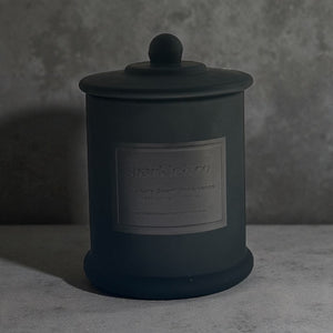 Opulence Candle -Matte Black