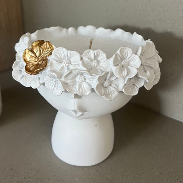 Pretty Girl Candle Vase