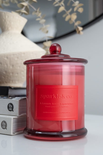 Limited Edition Red Opulence Christmas Candle