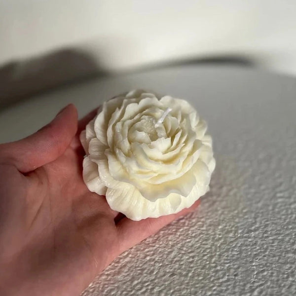 Small Scented Peony Candle