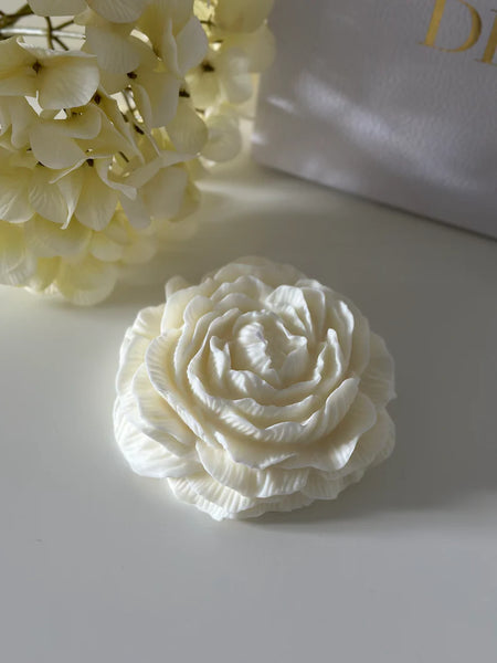Large Scented Peony Candle