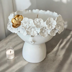 Pretty Girl Candle Vase