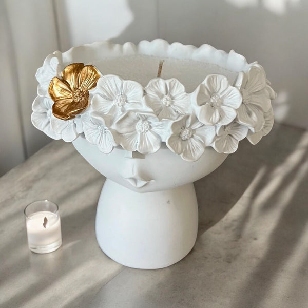 Pretty Girl Candle Vase