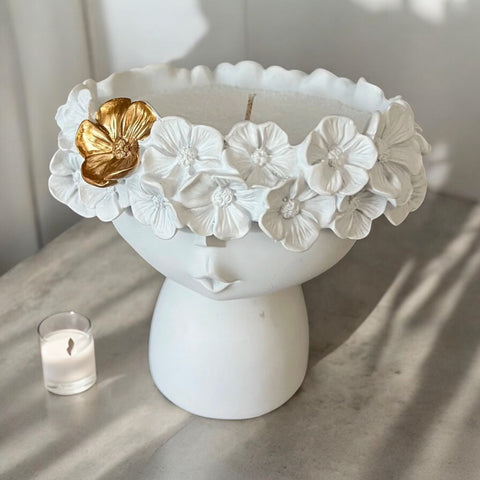 Pretty Girl Candle Vase